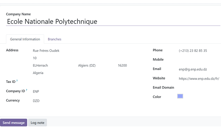 Odoo ERP Deployment